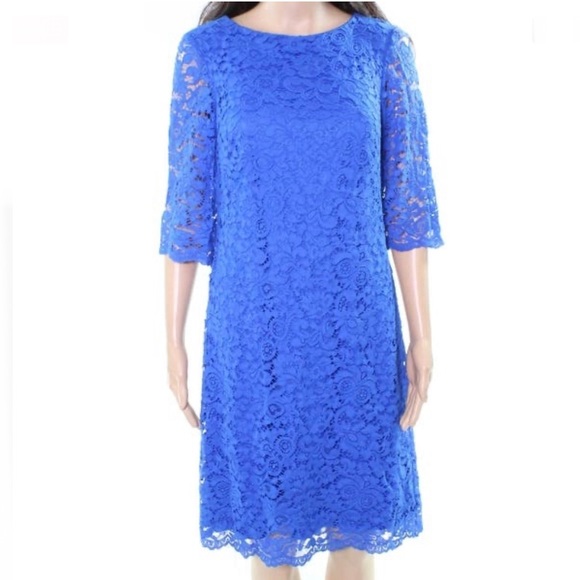 Lauren Ralph Lauren Dresses & Skirts - Ralph Lauren Dress Sheath Floral Lace Sleeves